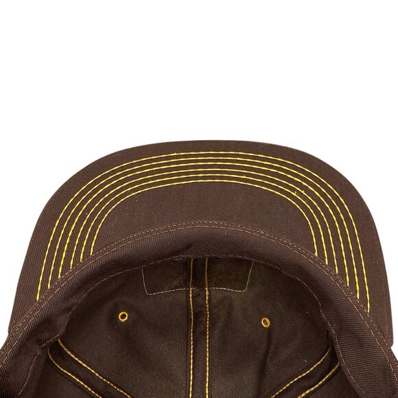 Vintage K-Brand RBA Renewal by Andersen Snapback Trucker Hat Patch Brown (H8) - Picture 9 of 10